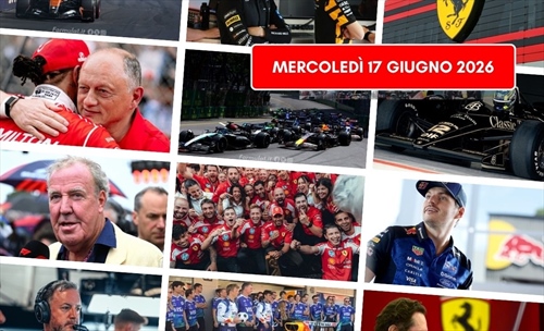 Formula 1, il punto di mercoledì 17 giugno 2026: 