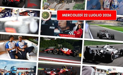 Formula 1, il punto di mercoledì 22 luglio 2026