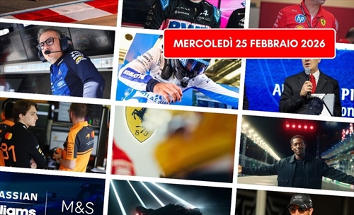 Formula 1, il punto di mercoledì 25 febbraio 2026