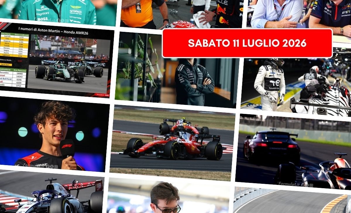 Formula 1, il punto di sabato 11 luglio 2026: attacchi, rivelazioni e cambi di rotta