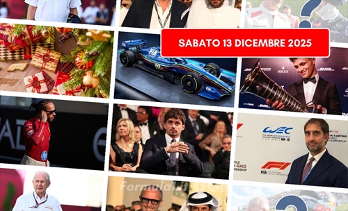 Formula 1, il punto di sabato 13 dicembre 2025: il tempo delle scelte