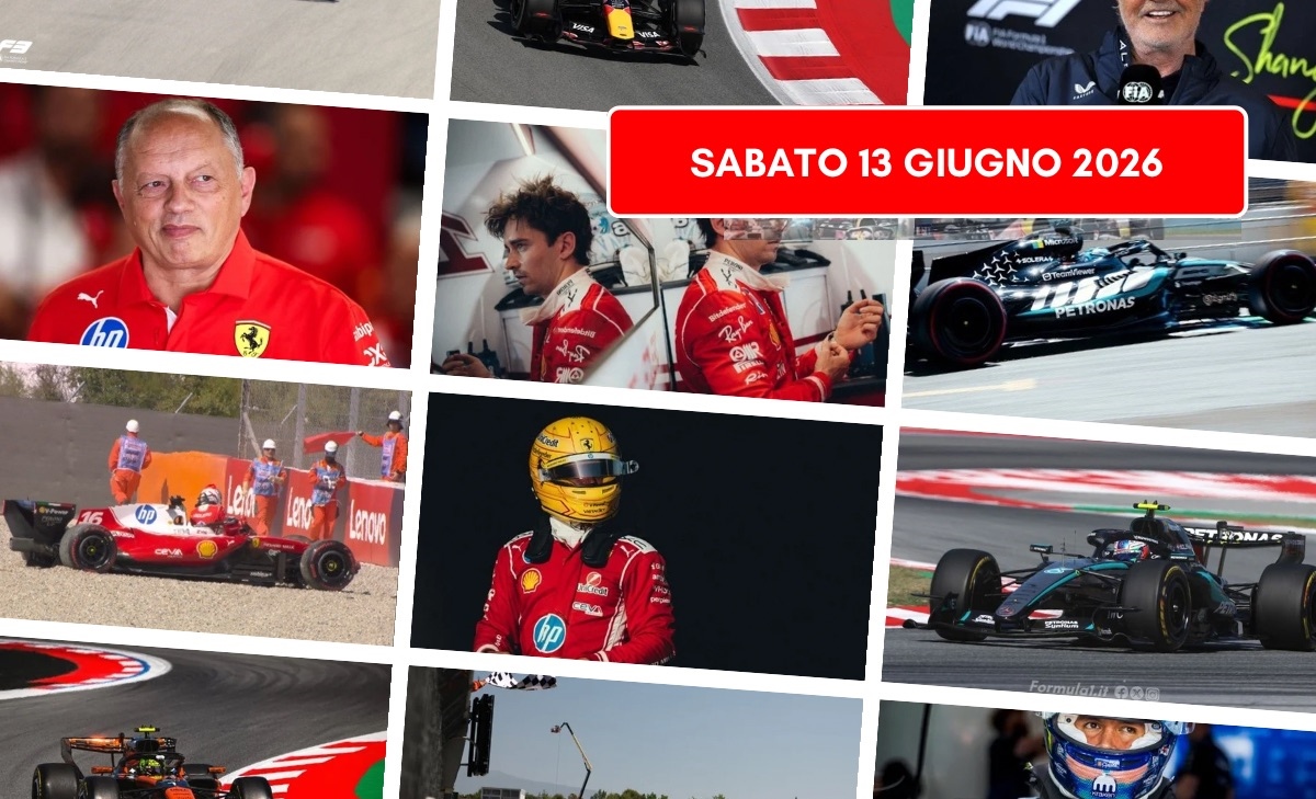 Formula 1, il punto di sabato 13 giugno 2026: tra errori e grandi aspettative 