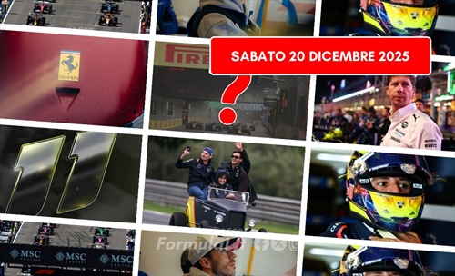 Formula 1, il punto di sabato 20 dicembre 2025: l’attesa prima del cambiamento