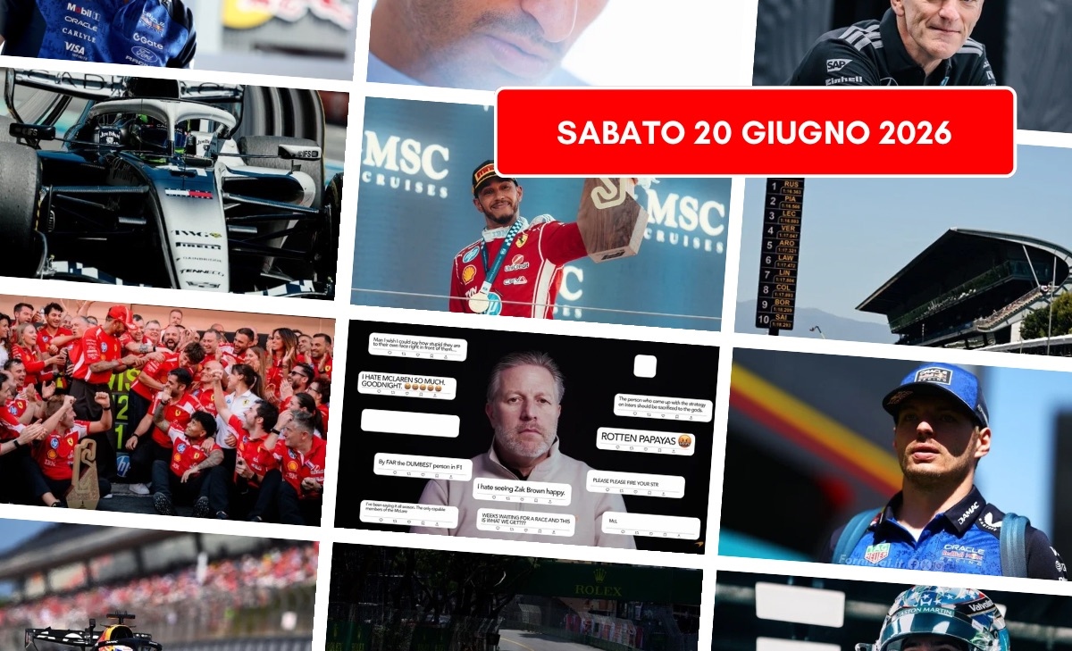 Formula 1, il punto di sabato 20 giugno 2026: progressi in arrivo?