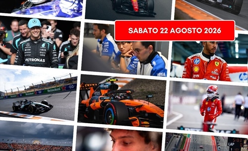 Formula 1, il punto di sabato 22 agosto 2026: Zandvoort è tutta da vivere