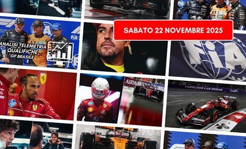 Formula 1, il punto di sabato 22 novembre 2025: caos tra pioggia e luci