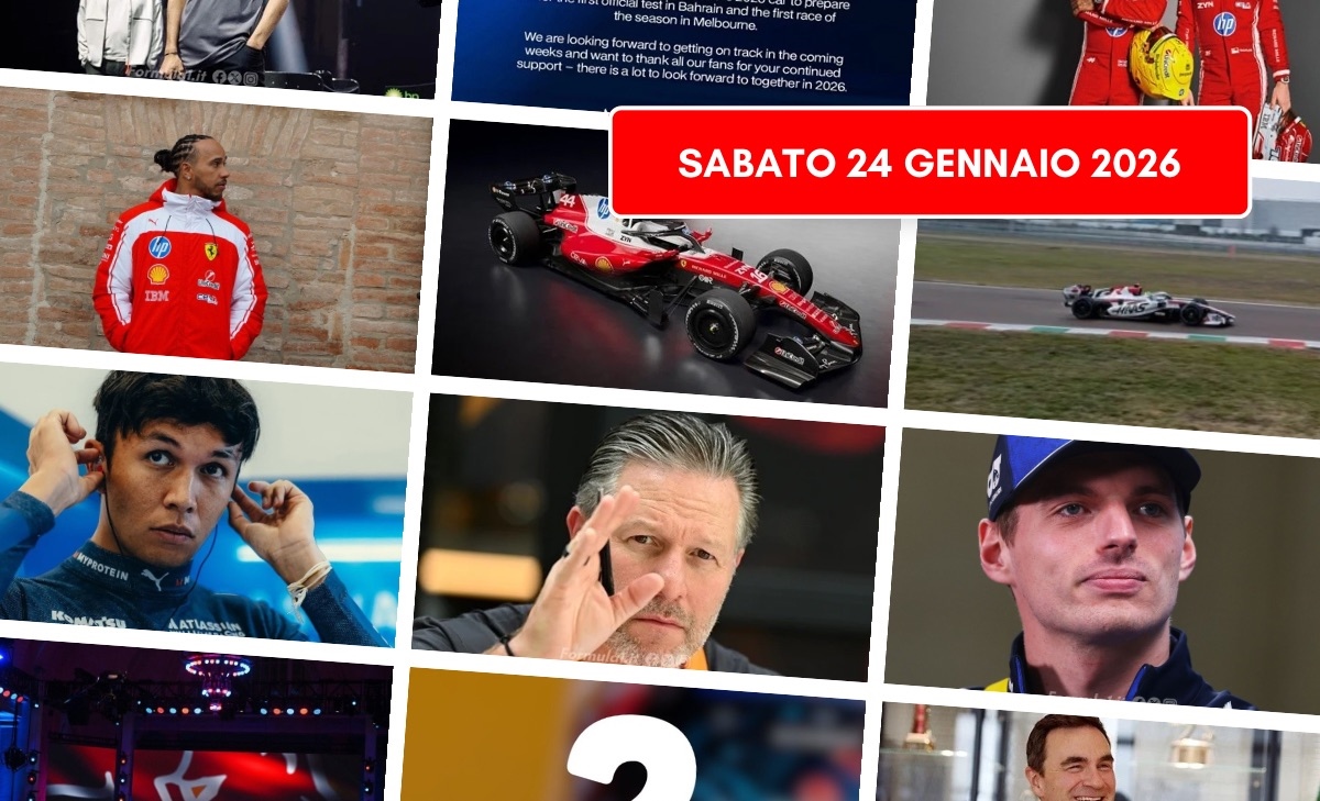 Formula 1, il punto di sabato 24 gennaio 2026: la Haas incanta a Fiorano