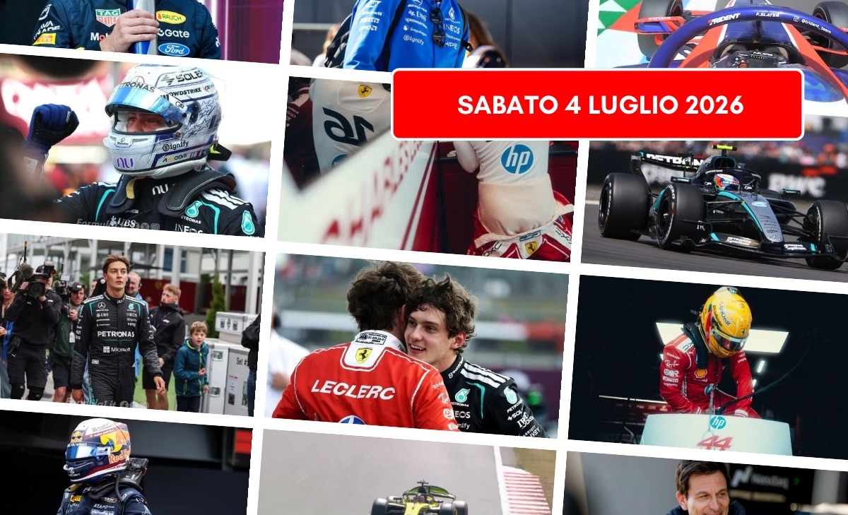 Formula 1, il punto di sabato 4 luglio 2026: tra il Re e il Principe 