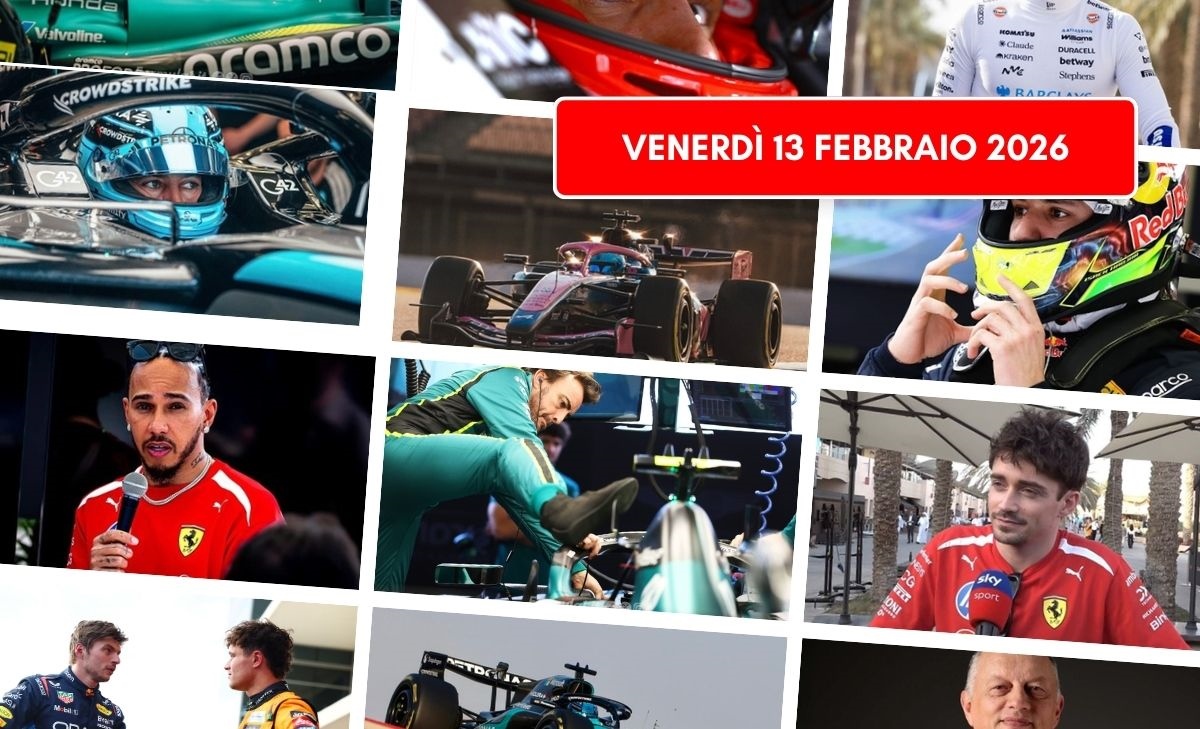 Formula 1, il punto di venerdì 13 febbraio 2026