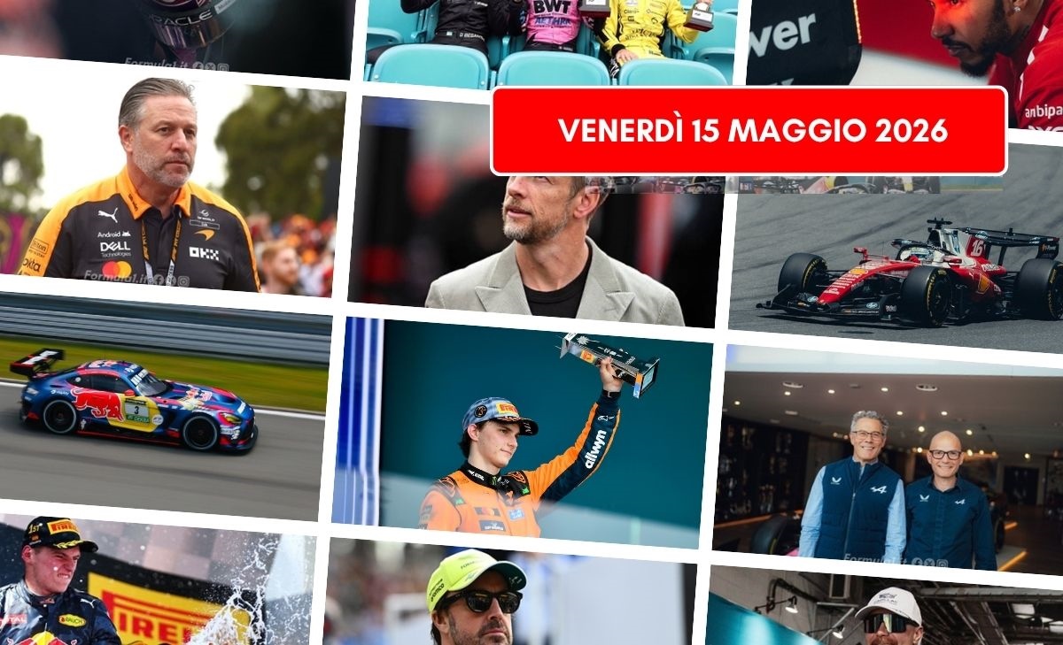 Formula 1, il punto di venerdì 15 maggio 2026: nuovi annunci 