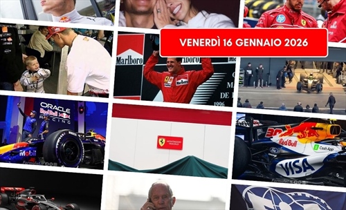 Formula 1, il punto di venerdì 16 gennaio 2026:  