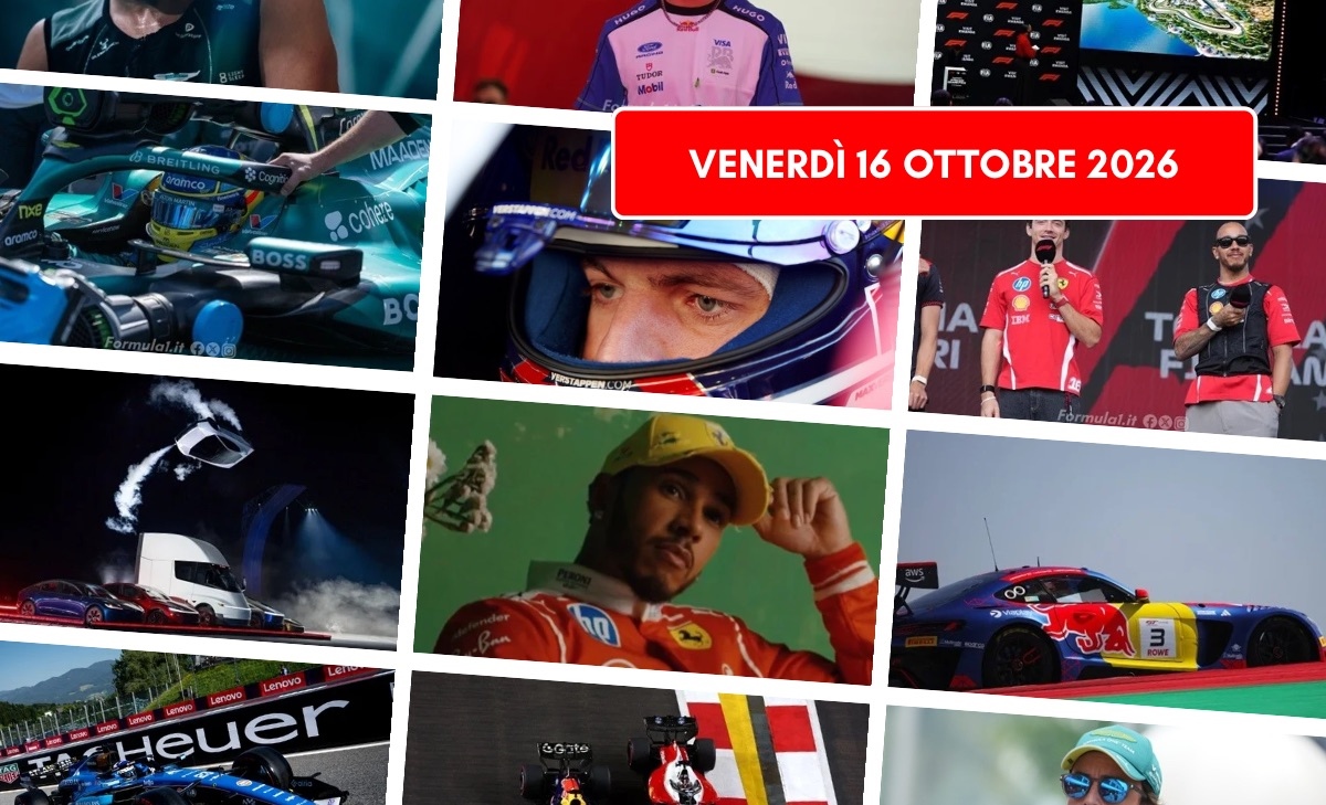 Formula 1, il punto di venerdì 16 ottobre 2026: Max ci prova