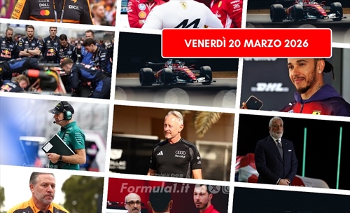 Formula 1, il punto di venerdì 20 marzo 2026: Audi, Aston Martin inizio difficile