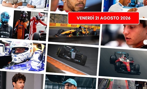 Formula 1, il punto di venerdì 21 agosto 2026: Bentornato George