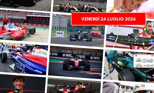 Formula 1, il punto di venerdì 24 luglio 2026: tenete a bada le emozioni 