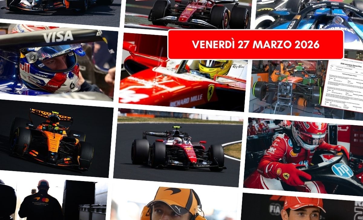 Formula 1, il punto di venerdì 27 marzo 2026: 