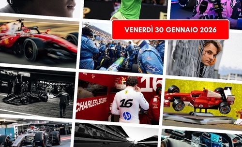 Formula 1, il punto di venerdì 30 gennaio 2026: la Ferrari chiude in cima