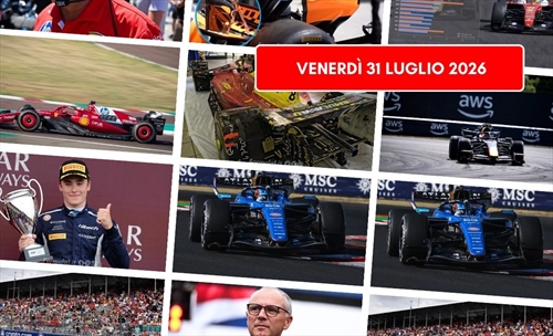Formula 1, il punto di venerdì 31 luglio 2026: tra delusioni e belle iniziative 