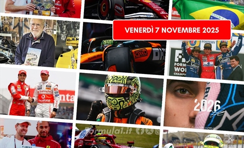 Formula 1, il punto di venerdì 7 novembre 2025: Norris, partenza «sprint» a Interlagos