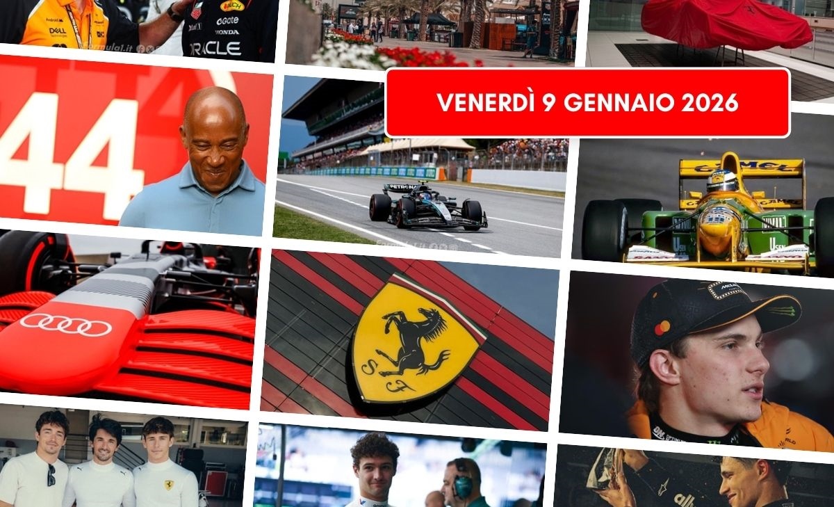 Formula 1, il punto di venerdì 9 gennaio 2026: che lo show abbia inizio 