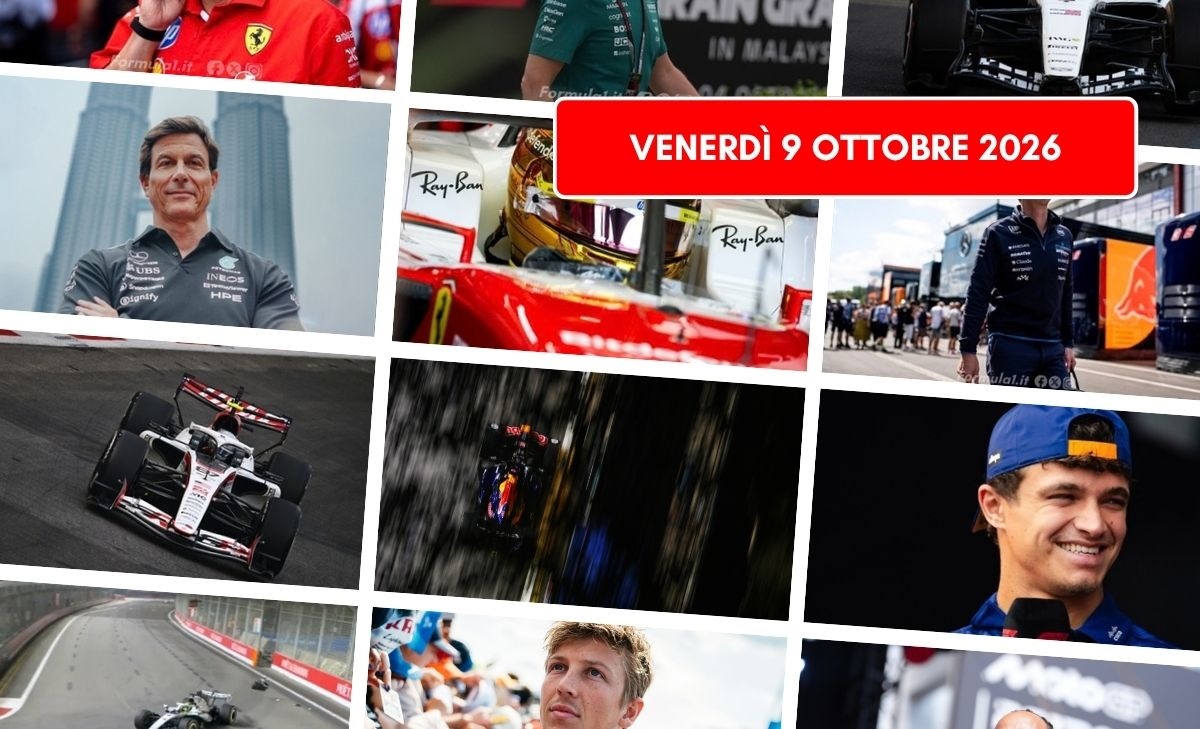Formula 1, il punto di venerdì 9 ottobre 2026: tra nuovi errori e gradite conferme