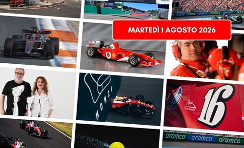 Formula 1, martedì 1 settembre 2026