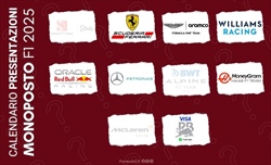 Formula 1, presentazioni monoposto: il calendario ufficiale del 2025 - Formula 1, presentazioni monoposto: il calendario ufficiale del 2025