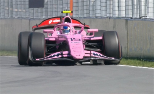 Formula 2 - Canada, Prove Libere: Dunne al comando, lontani Minì e Camara  - Formula 2, FP1: Dunne al comando, lontani Minì e Camara 