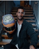 FOTO Ricciardo presenta il suo nuovo casco - FOTO e VIDEO Ricciardo presenta il suo nuovo casco