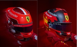 FOTO - Ferrari, i caschi di Leclerc e Sainz per il 2024 - FOTO - Ferrari, i caschi di Leclerc e Sainz per il 2024
