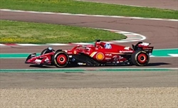 FOTO - Ferrari, la SF-24 EVO debutta a Fiorano