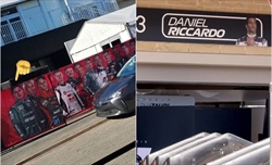 FOTO - Gli strani errori nel cartellone e nei box F1 ad Austin 