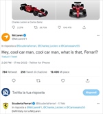 FOTO - La McLaren provoca la Ferrari su Twitter, la risposta della Rossa è memorabile - FOTO - La McLaren provoca la Ferrari su Twitter, la risposta della Rossa è memorabile