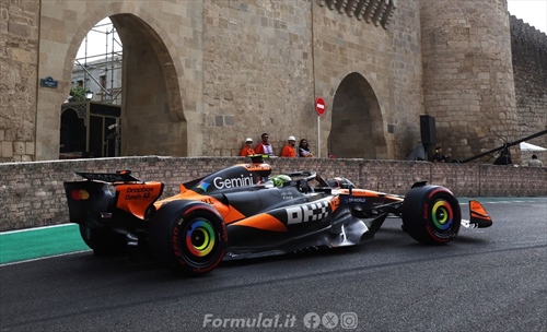 FP2, Norris out: «Meglio spingere e trovare i limiti che non spingere affatto»
