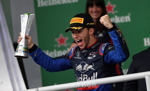 Gasly e quel feeling col Brasile - Gasly e quel feeling col Brasile