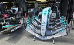 GP Arabia Saudita: immagini dal circuito - Vetture pronte per la display car procedure - GP Arabia Saudita: prime immagini dal circuito