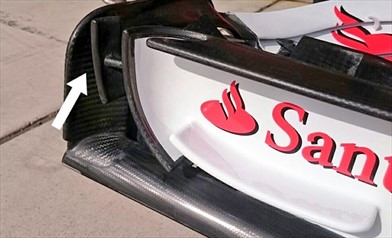 Gp Austin: novità sull'ala anteriore della Ferrari SF70H - Gp Austin: novità sull'ala anteriore della Ferrari SF70H