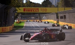 GP Australia 2022 - Vince Leclerc su una Ferrari impressionante