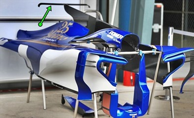 GP AUSTRALIA: debutta la T Wing anche sulla Sauber C36 - GP AUSTRALIA: debutta la T Wing anche sulla Sauber C36