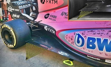 GP AUSTRALIA: Force India cerca di controllare meglio il tyre squirt - GP AUSTRALIA: Force India cerca di controllare meglio il tyre squirt
