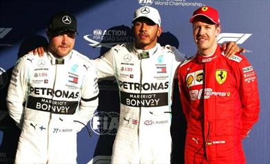 Gp Australia: Hamilton scatta in pole, terza Ferrari Vettel - Gp Australia: Hamilton scatta in pole, terza Ferrari Vettel