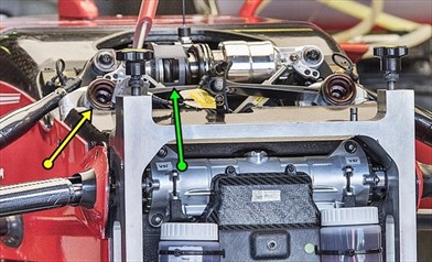 GP AUSTRALIA: la sospensione anteriore della Ferrari non è totalmente idraulica - GP AUSTRALIA: la sospensione anteriore della Ferrari non Ã¨ totalmente idraulica