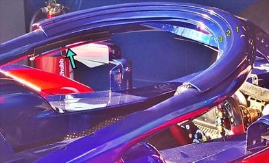 GP AUSTRALIA - TORO ROSSO STR13: è evoluta l'aerodinamica attorno all'Halo - GP AUSTRALIA - TORO ROSSO STR13: è evoluta l'aerodinamica attorno all'Halo