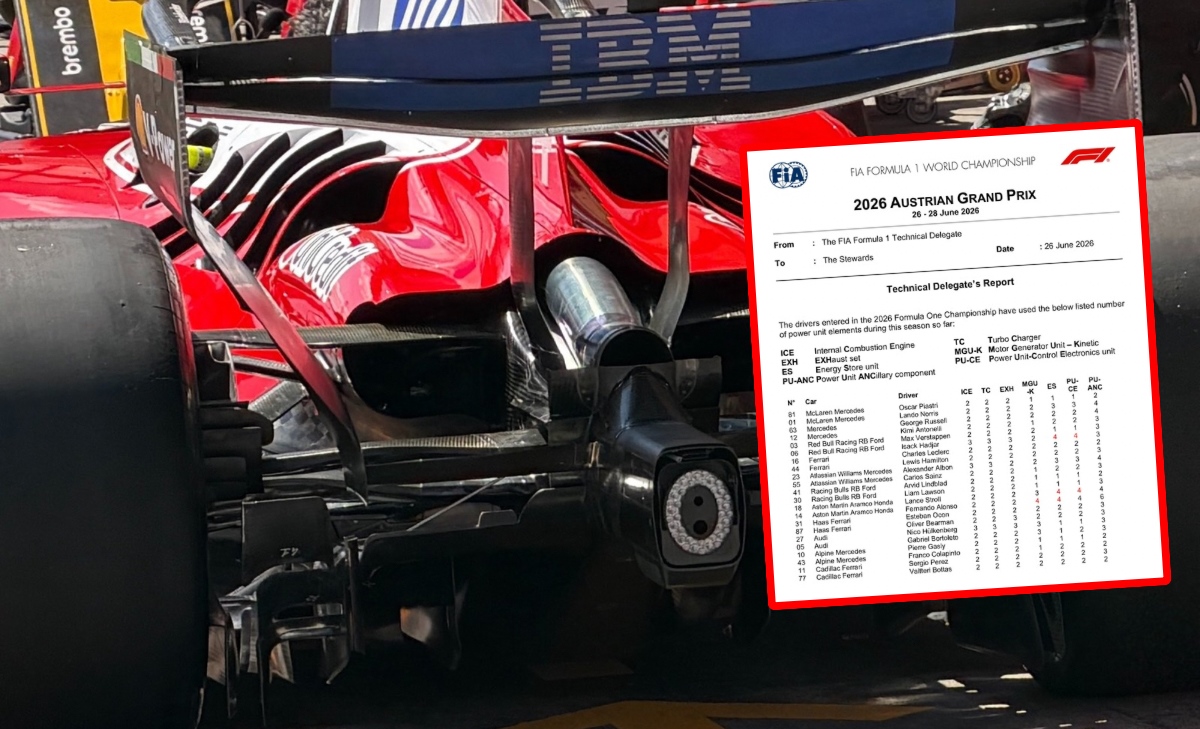 GP Austria 2026 - Situazione Power Unit: non solo Mercedes, anche le Ferrari a rischio penalità