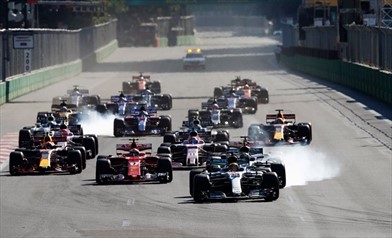Gp Azerbaijan 2017 - Gara - Gp Azerbaigian 2017 - Gara