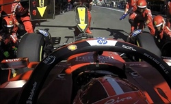 GP Azerbaijan - Analisi strategie: Leclerc perde 3'' in pit lane, confronto lap-by-lap con Piastri