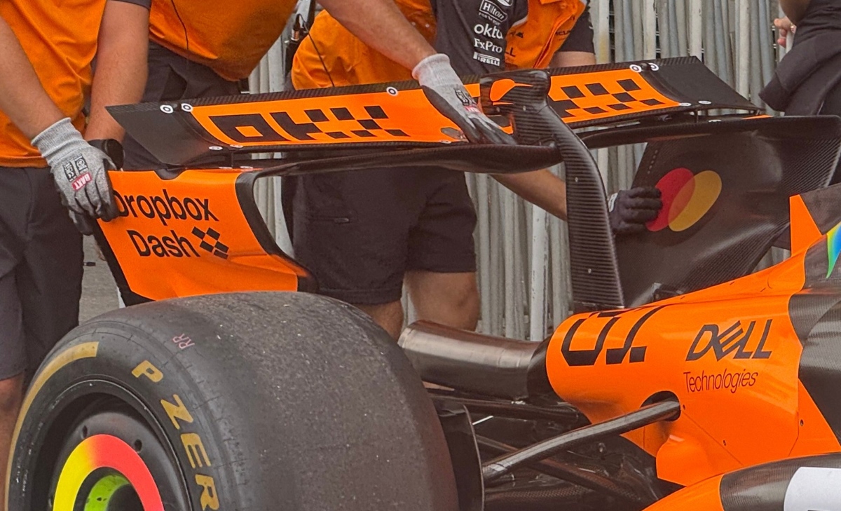 GP Azerbaijan - Anteprima tecnica e immagini dalla pitlane: confronto ali posteriori