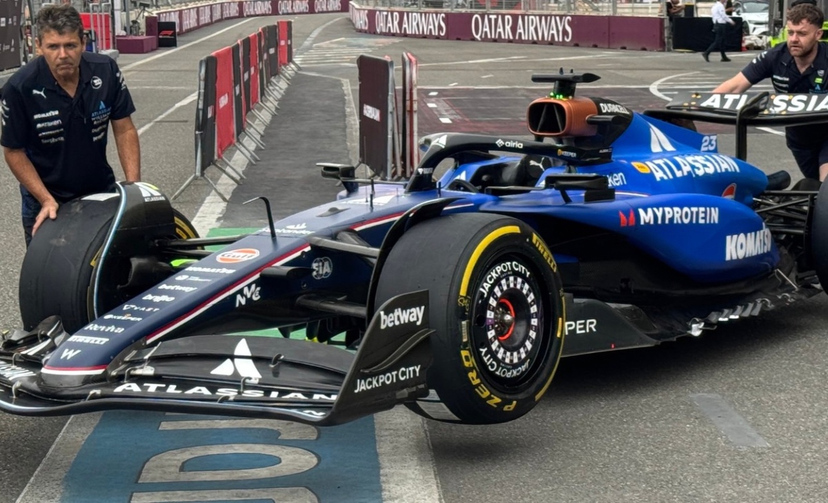 GP Azerbaijan - Anteprima tecnica e immagini dalla pitlane: confronto ali posteriori