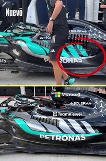 GP Bahrain - Analisi tecnica e immagini dalla pitlane: tutte le novità Mercedes - GP Bahrain - Analisi tecnica e immagini dalla pitlane: novità Mercedes a Sepang