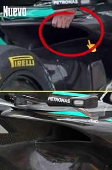 GP Bahrain - Analisi tecnica e immagini dalla pitlane: tutte le novità Mercedes - GP Bahrain - Analisi tecnica e immagini dalla pitlane: novità Mercedes a Sepang